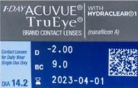 1-DAY ACUVUE® TruEye® 30pk