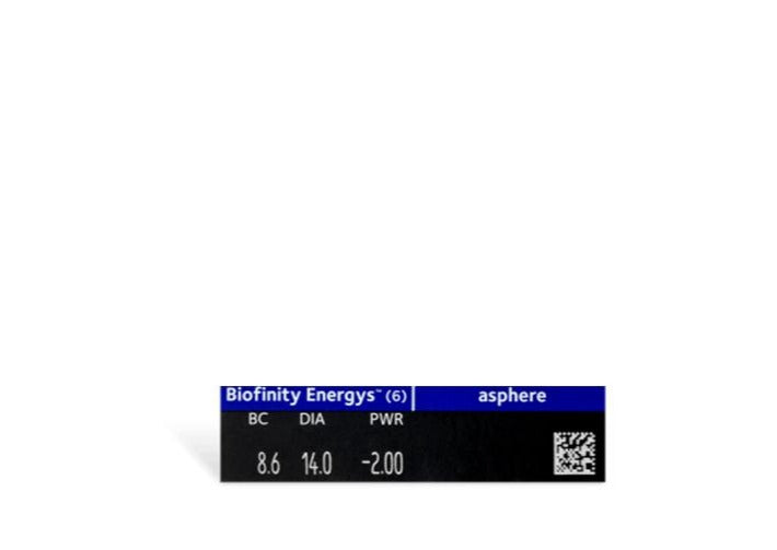 Biofinity Energys 6 pk