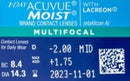 1-DAY ACUVUE® MOIST® Multifocal 30pk