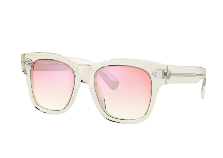 Pale Citrine w/Soft Pink Gradient Mirror / 54 - 20 - 145