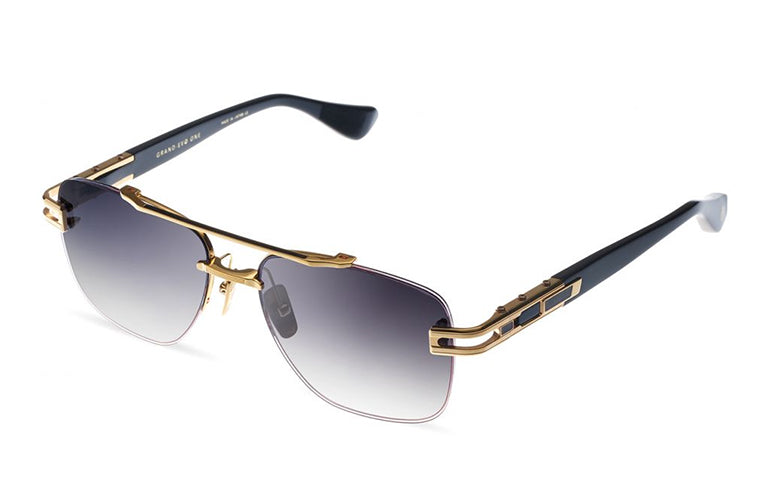 Yellow Gold-Black w/Dark Grey to Clear / 54 - 17 - 145