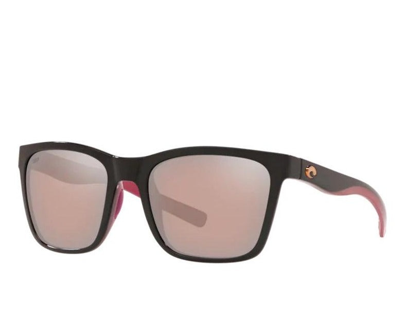 Shiny Black/Crystal w/Fuchsia / L
