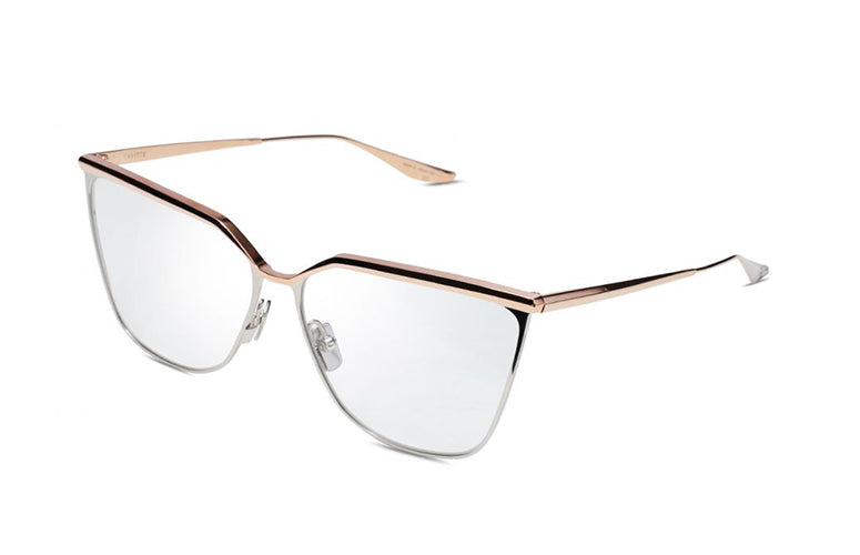 Rose Gold-Silver w/Clear / 60 - 14 - 143