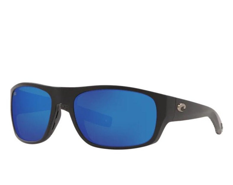 Matte Black w/Blue Mirror / M